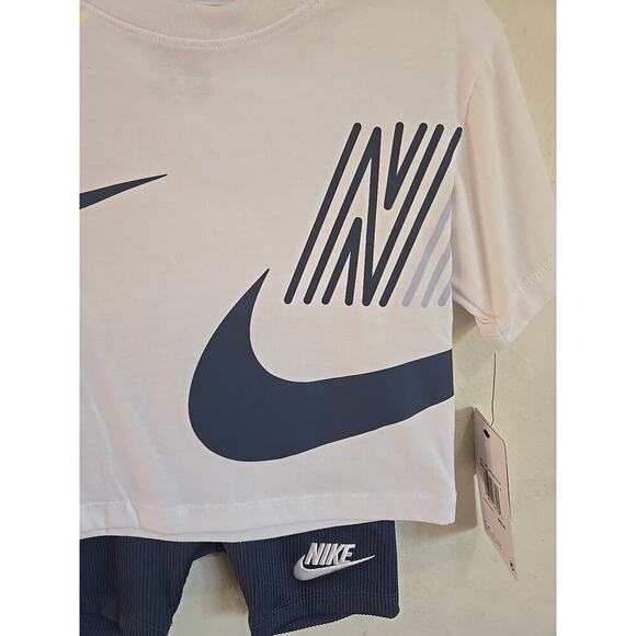 Nike Jorda Girls Tempo Dri-Fit Short Sets Bike, Skort Sets Size 4 XS 3-4 years - Picture 3 of 9